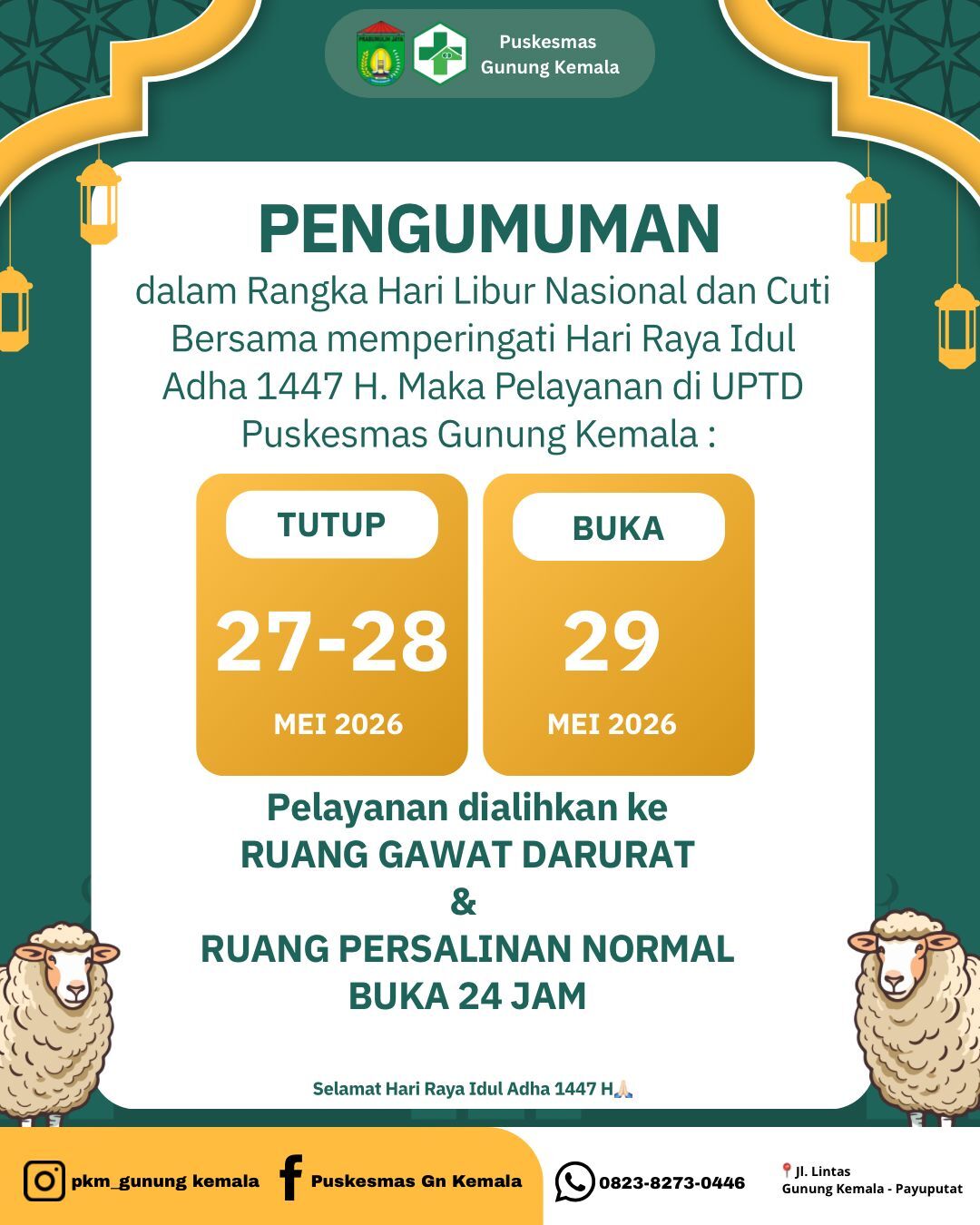 Pengumuman Hari Libur Nasional dan Cuti Bersama Tahun 2026