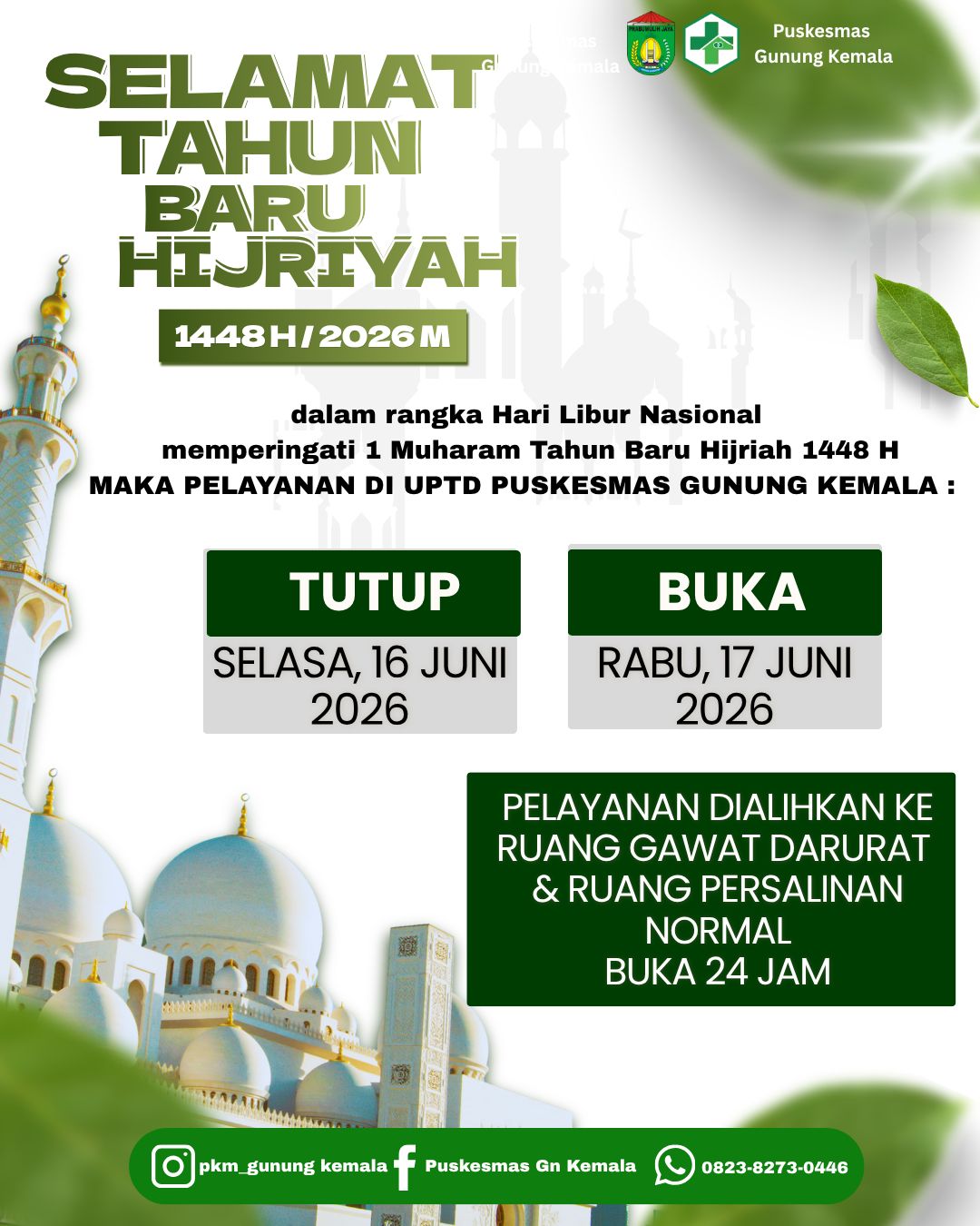 Pengumuman Hari Libur Nasional Tahun 2026