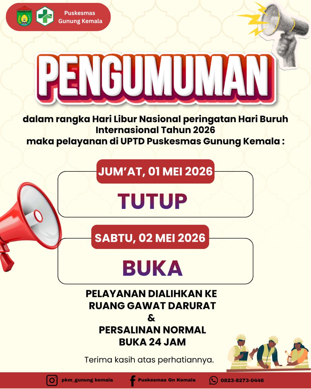 Pengumuman Hari Libur Nasional