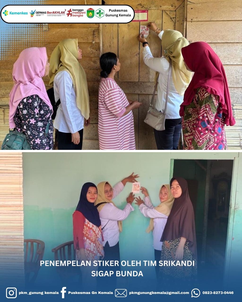 Melalui Inovasi SIGAP BUNDA (Siaga Antar Jemput Ibu Bersalin Cepat dan Aman) Puskesmas Gunung Kemala